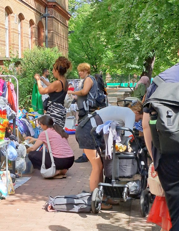 Babybasar und Kinderflohmarkt in Berlin WeiterReich vom Juli 2025