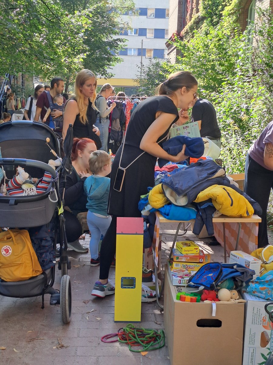Babybasar und Kinderflohmarkt in Berlin WeiterReich vom September 2025