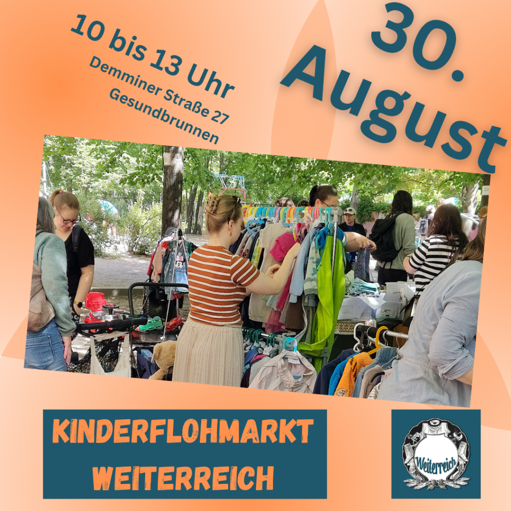 Babybasar und Kinderflohmarkt Weiterreich August 2026