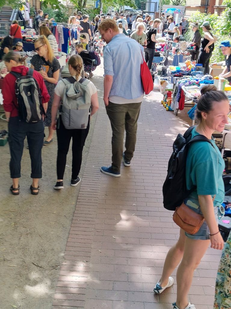 Kinderflohmarkt Berlin Gesundbrunnen im Mai 2026