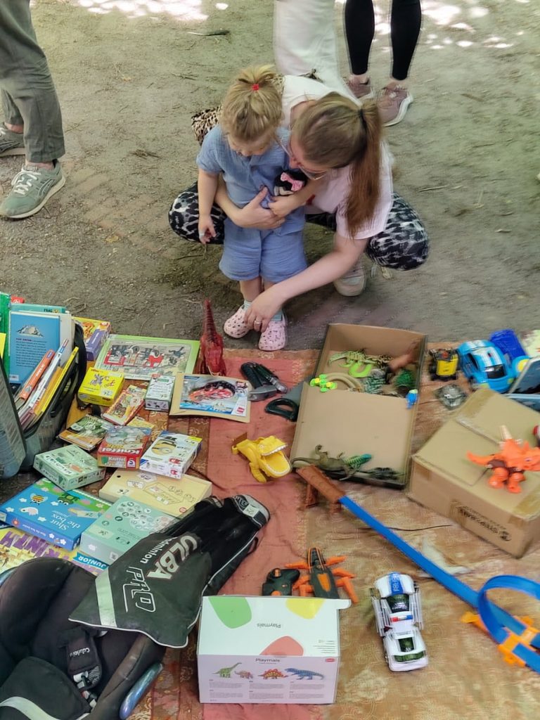 Kinderflohmarkt Berlin Gesundbrunnen im Mai 2026