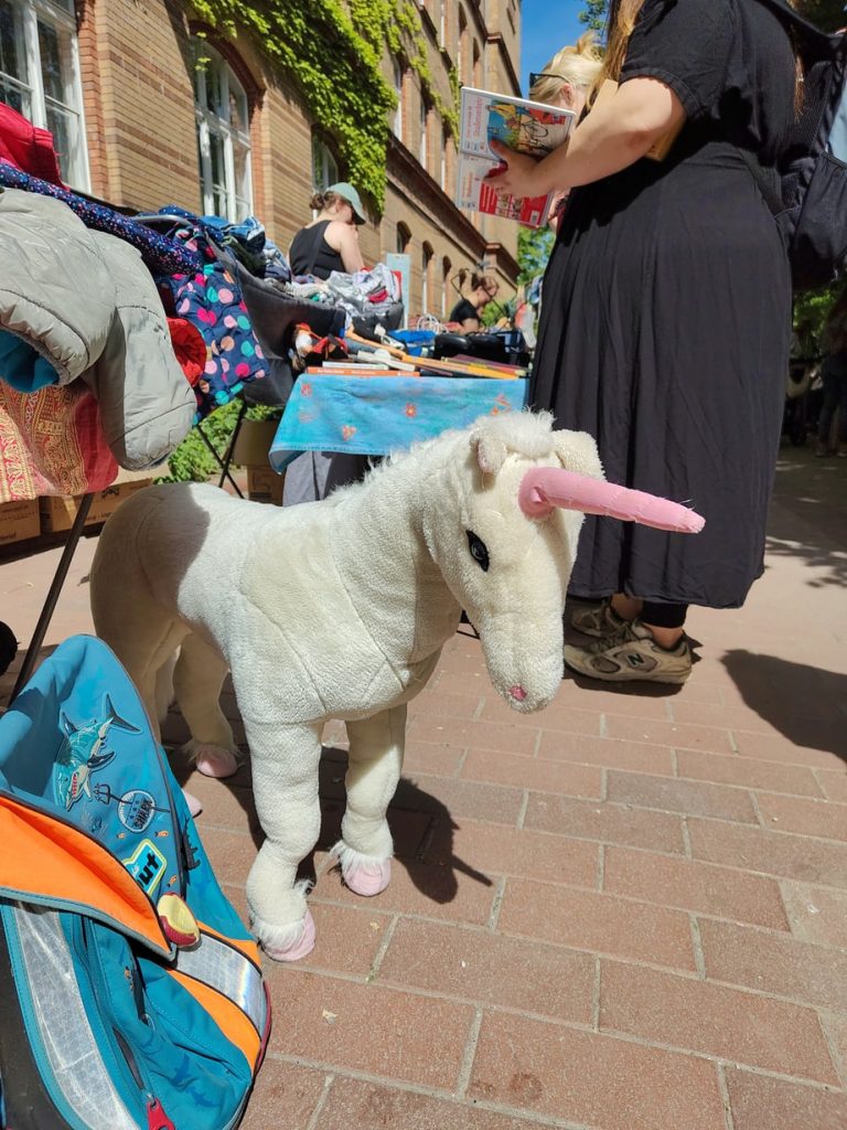 Kinderflohmarkt Berlin Gesundbrunnen im Mai 2026